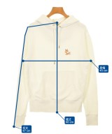 MAISON KITSUNE（メゾンキツネ）パーカー 白 サイズ:XXS レディース/2200691781037