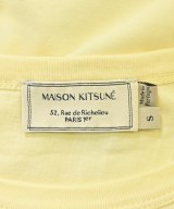 MAISON KITSUNE（メゾンキツネ）Tシャツ・カットソー 黄 サイズ:S レディース/2200701053055