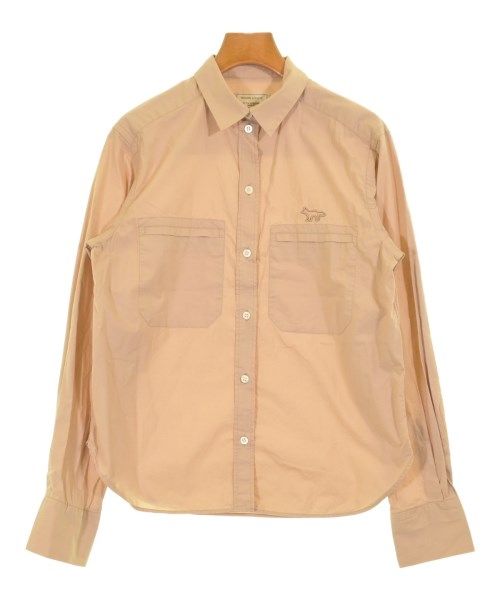 MAISON KITSUNE(メゾンキツネ)カジュアルシャツ ベージュ サイズ:36(S位)/2200701349080