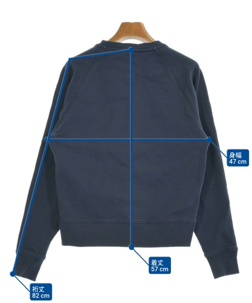 MAISON KITSUNE（メゾンキツネ）スウェット 紺 サイズ:S レディース/2200648261049