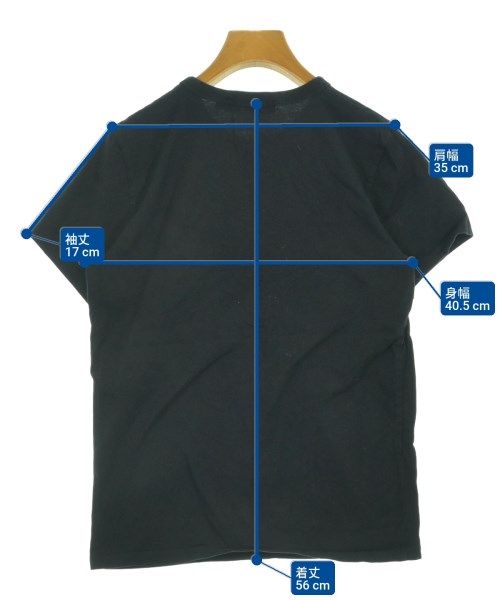 MAISON KITSUNE（メゾンキツネ）Tシャツ・カットソー 黒 サイズ:XS レディース/2200648261056