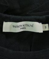 MAISON KITSUNE（メゾンキツネ）Tシャツ・カットソー 黒 サイズ:XS レディース/2200648261056