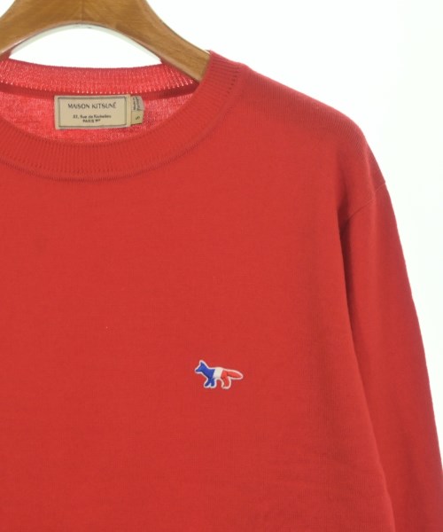 MAISON KITSUNE（メゾンキツネ）ニット・セーター 赤 サイズ:S レディース/2200655563068