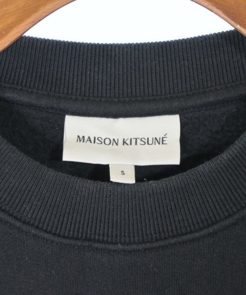 MAISON KITSUNE（メゾンキツネ）スウェット 黒 サイズ:S レディース/2200652981025