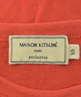 MAISON KITSUNE（メゾンキツネ）Tシャツ・カットソー 赤 サイズ:XS レディース/2200657412050