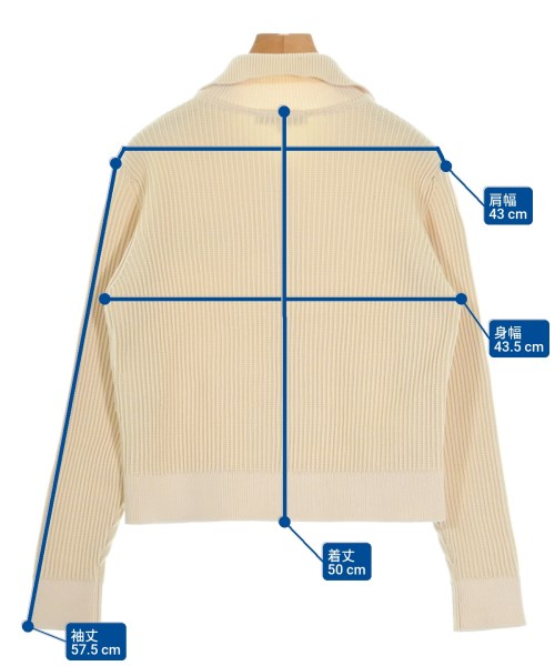 MAISON KITSUNE（メゾンキツネ）カーディガン ベージュ サイズ:XS レディース/2200657739034