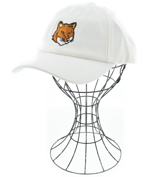 MAISON KITSUNE(メゾンキツネ)キャップ 白 サイズ:-/2200657777067