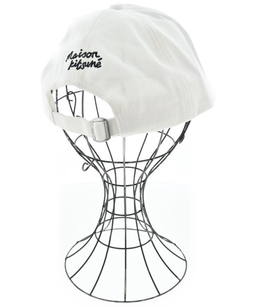 MAISON KITSUNE（メゾンキツネ）キャップ 白 サイズ:- レディース/2200657777067