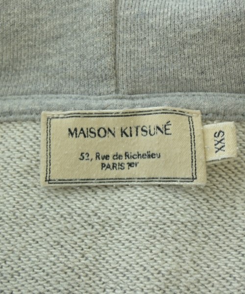 MAISON KITSUNE（メゾンキツネ）パーカー グレー サイズ:XXS レディース/2200659980045