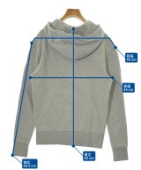MAISON KITSUNE（メゾンキツネ）パーカー グレー サイズ:XXS レディース/2200659980045