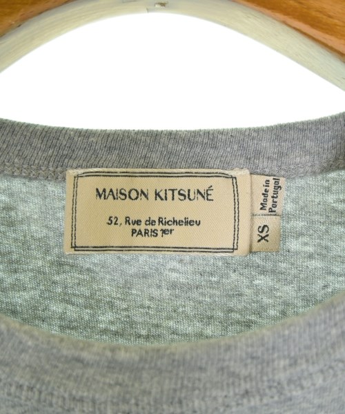 MAISON KITSUNE（メゾンキツネ）Tシャツ・カットソー グレー サイズ:XS レディース/2200710582096