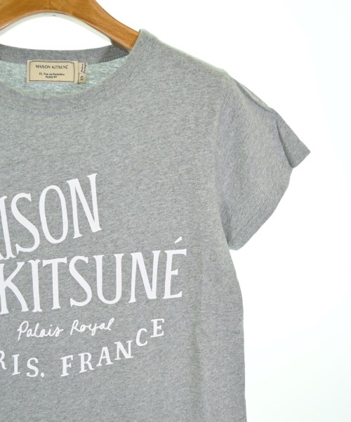 MAISON KITSUNE（メゾンキツネ）Tシャツ・カットソー グレー サイズ:XS レディース/2200710582096
