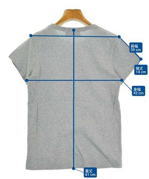 MAISON KITSUNE（メゾンキツネ）Tシャツ・カットソー グレー サイズ:XS レディース/2200710582096