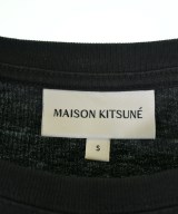 MAISON KITSUNE（メゾンキツネ）Tシャツ・カットソー 黒 サイズ:S レディース/2200710735027