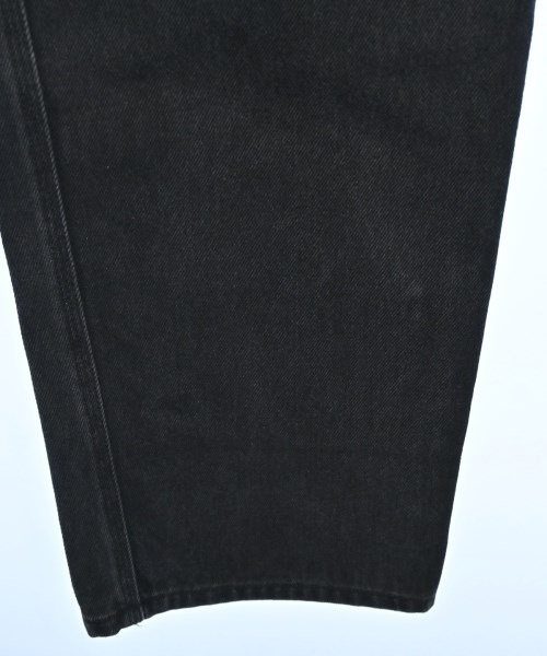 MAISON KITSUNE（メゾンキツネ）デニムパンツ 黒 サイズ:28(L位) レディース/2200706414035