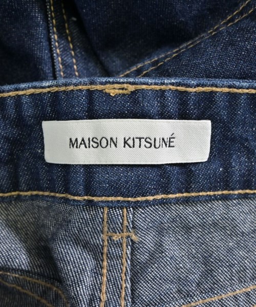 MAISON KITSUNE（メゾンキツネ）デニムパンツ 紺 サイズ:26(M位) レディース/2200706414042