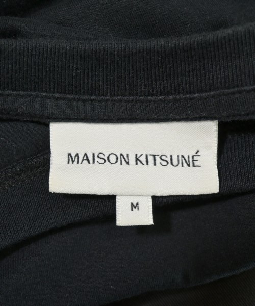 MAISON KITSUNE（メゾンキツネ）Tシャツ・カットソー 黒 サイズ:M レディース/2200713616019