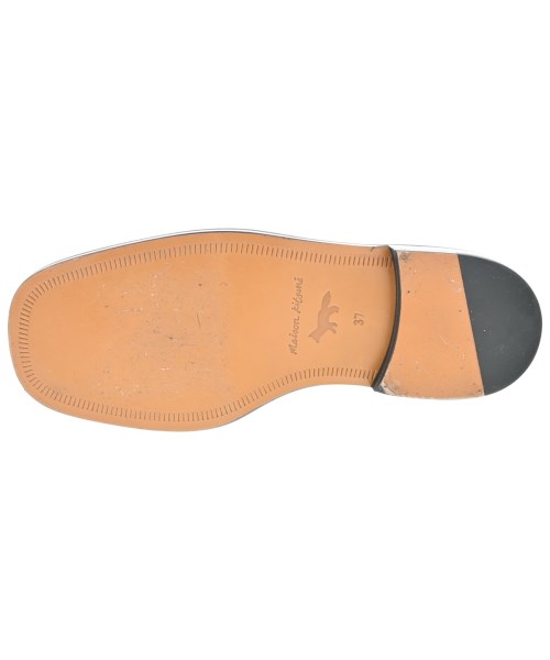MAISON KITSUNE（メゾンキツネ）ドレスシューズ/ローファー 黒 サイズ:EU37(23.5cm位) レディース/2200715618042