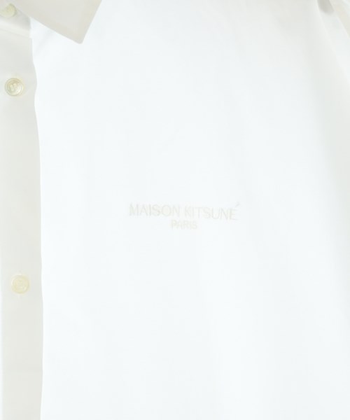 MAISON KITSUNE（メゾンキツネ）カジュアルシャツ 白 サイズ:S レディース/2200719301025