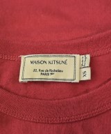 MAISON KITSUNE（メゾンキツネ）Tシャツ・カットソー 赤 サイズ:XS レディース/2200715499092