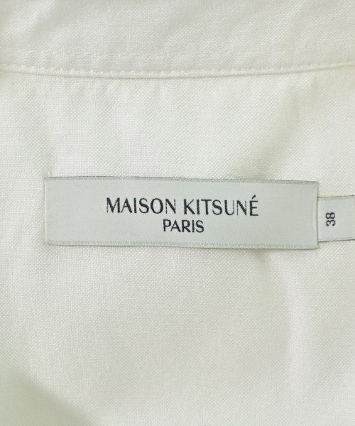 MAISON KITSUNE（メゾンキツネ）カジュアルシャツ 白 サイズ:38(M位) レディース/2200719556210