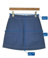 MAISON KITSUNE（メゾンキツネ）ミニスカート 青 サイズ:F レディース/2200644270052
