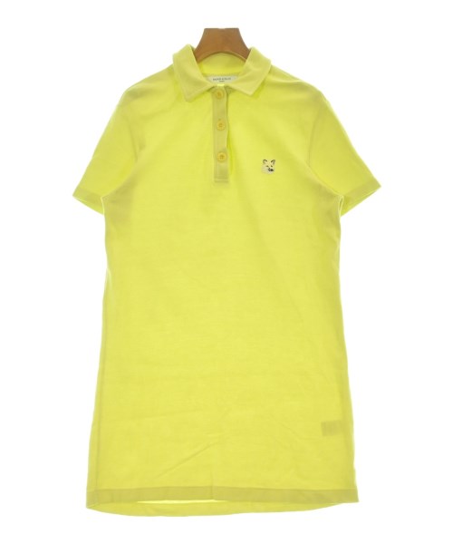 MAISON KITSUNE(メゾンキツネ)ワンピース 黄 サイズ:S/2200646938073