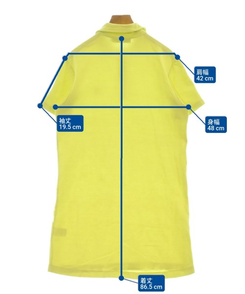 MAISON KITSUNE（メゾンキツネ）ワンピース 黄 サイズ:S レディース/2200646938073