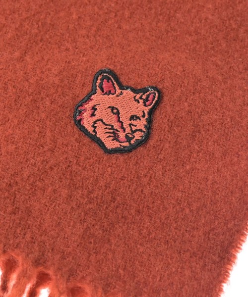 MAISON KITSUNE（メゾンキツネ）マフラー オレンジ サイズ:- レディース/2200647435021