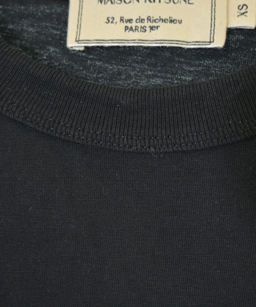 MAISON KITSUNE（メゾンキツネ）Tシャツ・カットソー 黒 サイズ:XS レディース/2200647808047