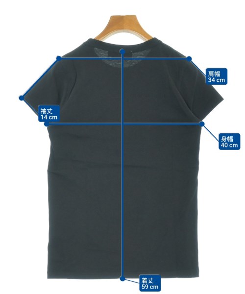MAISON KITSUNE（メゾンキツネ）Tシャツ・カットソー 黒 サイズ:XS レディース/2200647808047