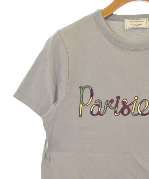 MAISON KITSUNE（メゾンキツネ）Tシャツ・カットソー グレー サイズ:XS レディース/2200647808054