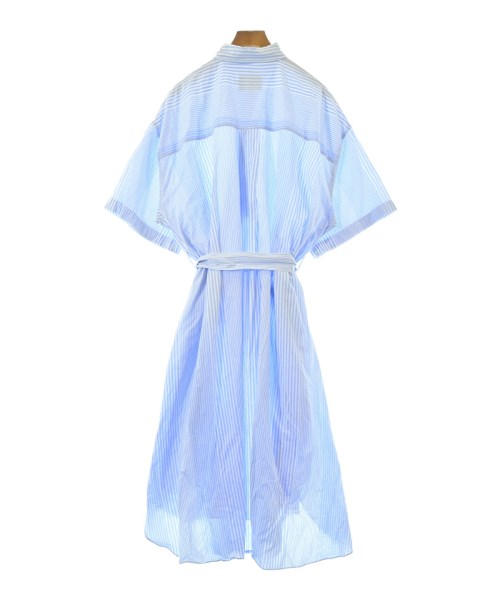 MAISON KITSUNE（メゾンキツネ）シャツワンピース 青 サイズ:34(XS位) レディース/2200645877182