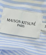 MAISON KITSUNE（メゾンキツネ）シャツワンピース 青 サイズ:34(XS位) レディース/2200645877182