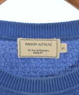MAISON KITSUNE（メゾンキツネ）ニット・セーター 青 サイズ:S レディース/2200648708032