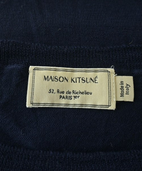MAISON KITSUNE（メゾンキツネ）ニット・セーター 紺 サイズ:S レディース/2200701656188