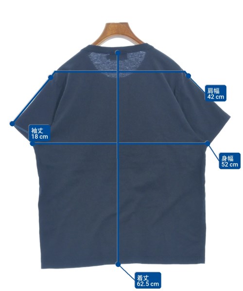 MAISON KITSUNE（メゾンキツネ）Tシャツ・カットソー 紺 サイズ:L レディース/2200699388092
