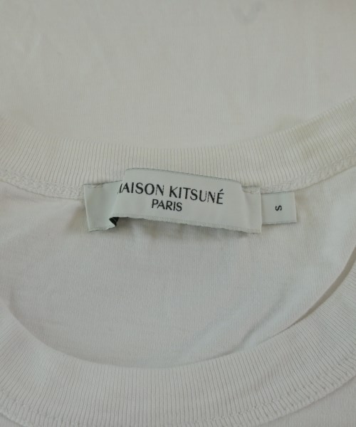 MAISON KITSUNE（メゾンキツネ）Tシャツ・カットソー 白 サイズ:S レディース/2200701020019