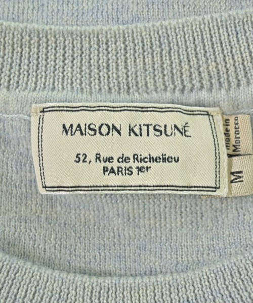 MAISON KITSUNE（メゾンキツネ）ニット・セーター 青 サイズ:M レディース/2200701020064