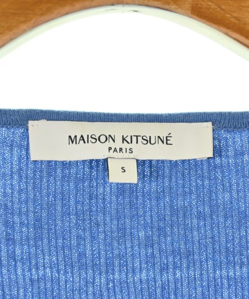 MAISON KITSUNE（メゾンキツネ）カーディガン 青 サイズ:S レディース/2200704363021