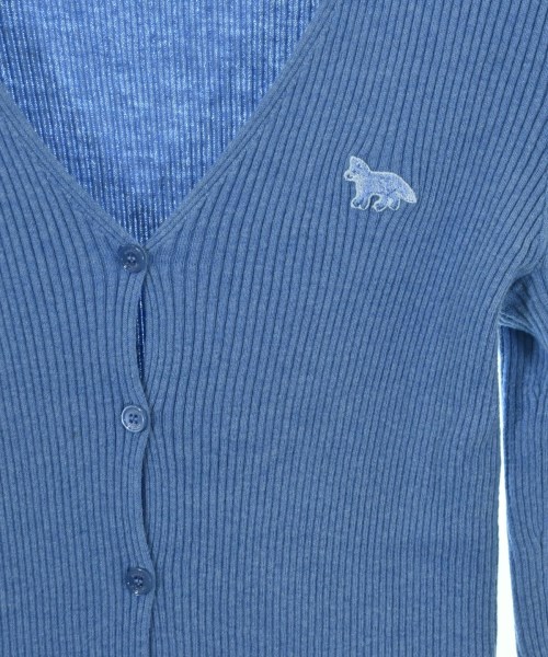 MAISON KITSUNE（メゾンキツネ）カーディガン 青 サイズ:S レディース/2200704363021