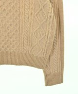 MAISON KITSUNE（メゾンキツネ）ニット・セーター ベージュ サイズ:XS レディース/2200704363038