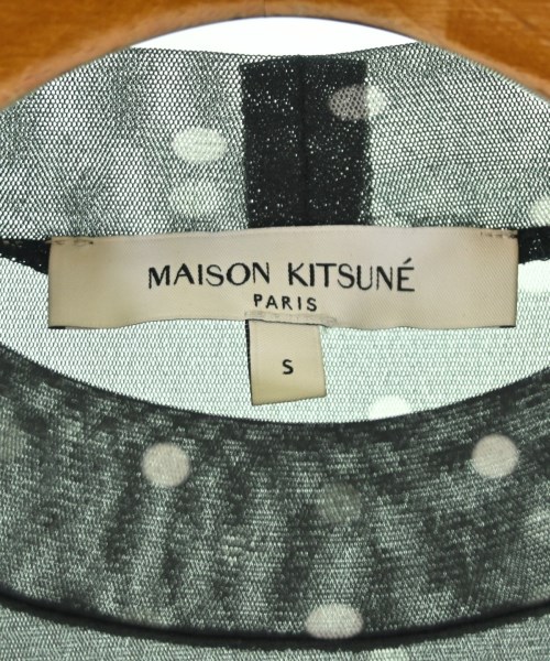 MAISON KITSUNE（メゾンキツネ）Tシャツ・カットソー 黒 サイズ:S レディース/2200704363045