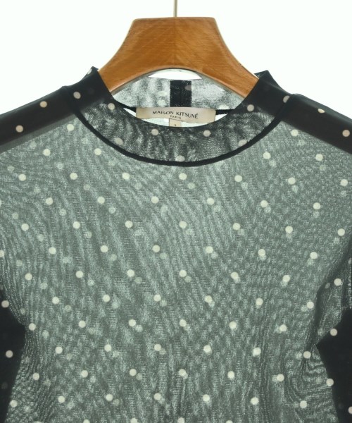 MAISON KITSUNE（メゾンキツネ）Tシャツ・カットソー 黒 サイズ:S レディース/2200704363045