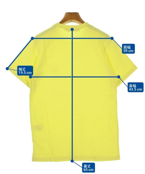 MAISON KITSUNE（メゾンキツネ）Tシャツ・カットソー 黄 サイズ:XS レディース/2200707758039