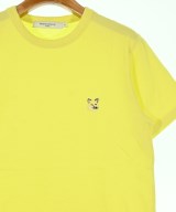 MAISON KITSUNE（メゾンキツネ）Tシャツ・カットソー 黄 サイズ:XS レディース/2200707758039