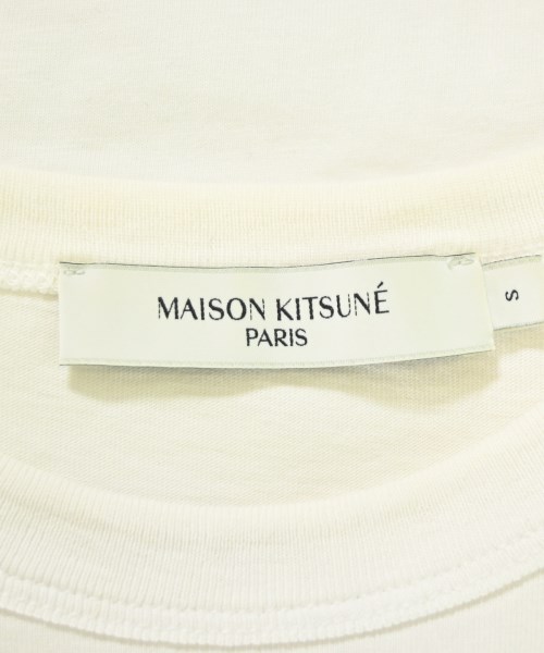 MAISON KITSUNE（メゾンキツネ）Tシャツ・カットソー 白 サイズ:S レディース/2200705225052