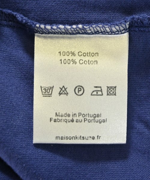 MAISON KITSUNE（メゾンキツネ）Tシャツ・カットソー 青 サイズ:XXS レディース/2200703170248