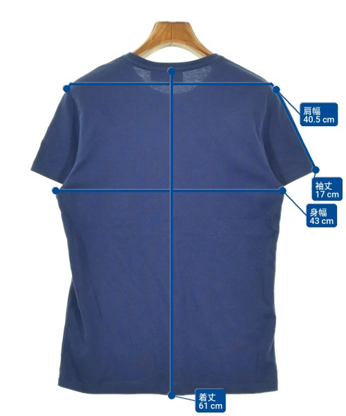 MAISON KITSUNE（メゾンキツネ）Tシャツ・カットソー 青 サイズ:XXS レディース/2200703170248