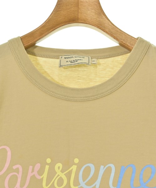 MAISON KITSUNE（メゾンキツネ）Tシャツ・カットソー ベージュ サイズ:S レディース/2200708778074